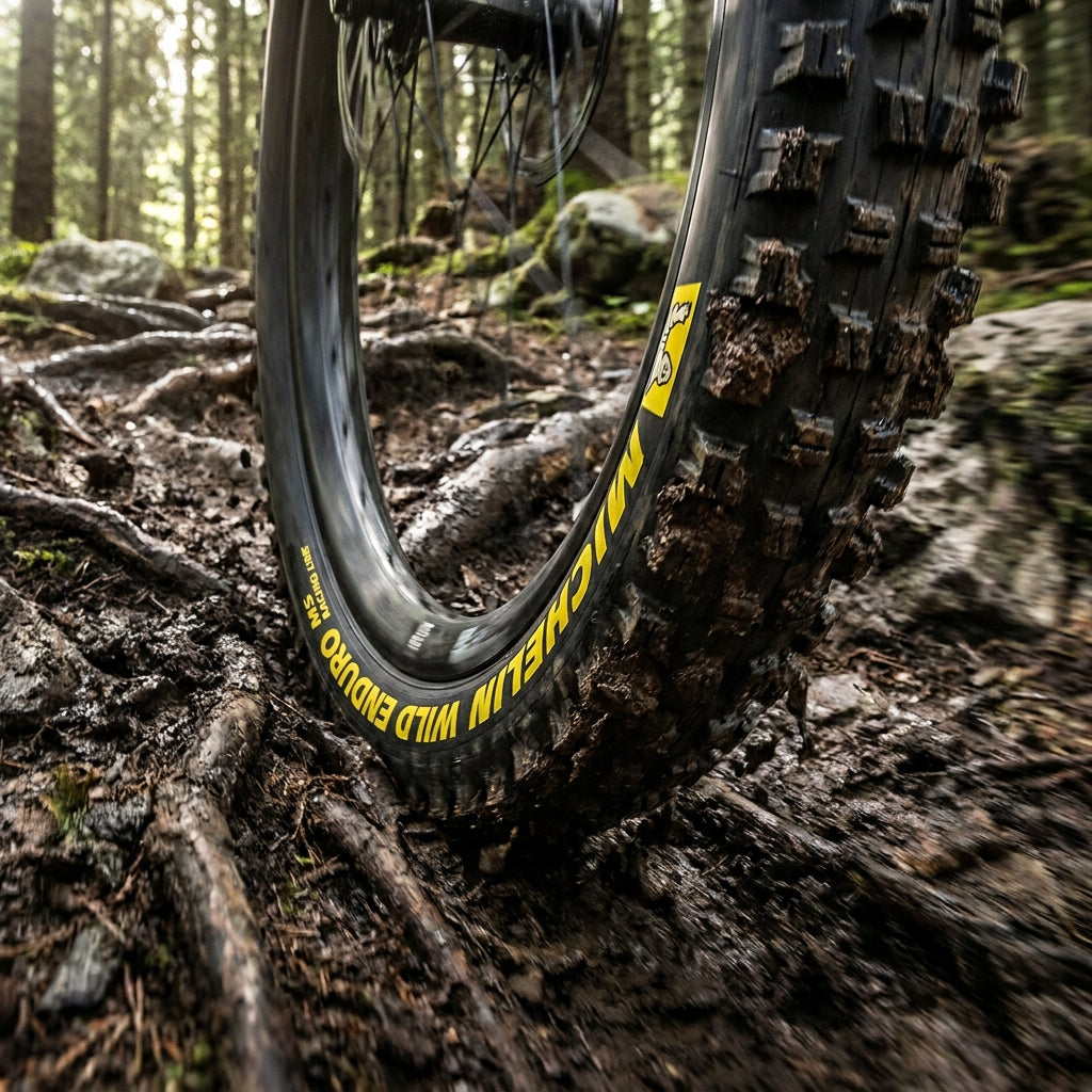 Michelin Wild Enduro MS Racing Line Faltreifen 61-584 Schwarz. Maximaler Enduro-Grip für anspruchsvolle Trails.