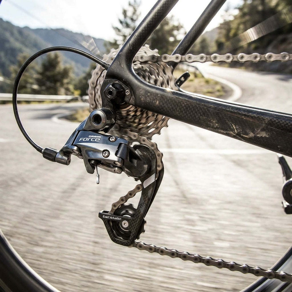 SRAM Force 22 Schaltwerk kurz am Rennrad, 11-fach, präzise Performance für Rennrad-Schaltungen.