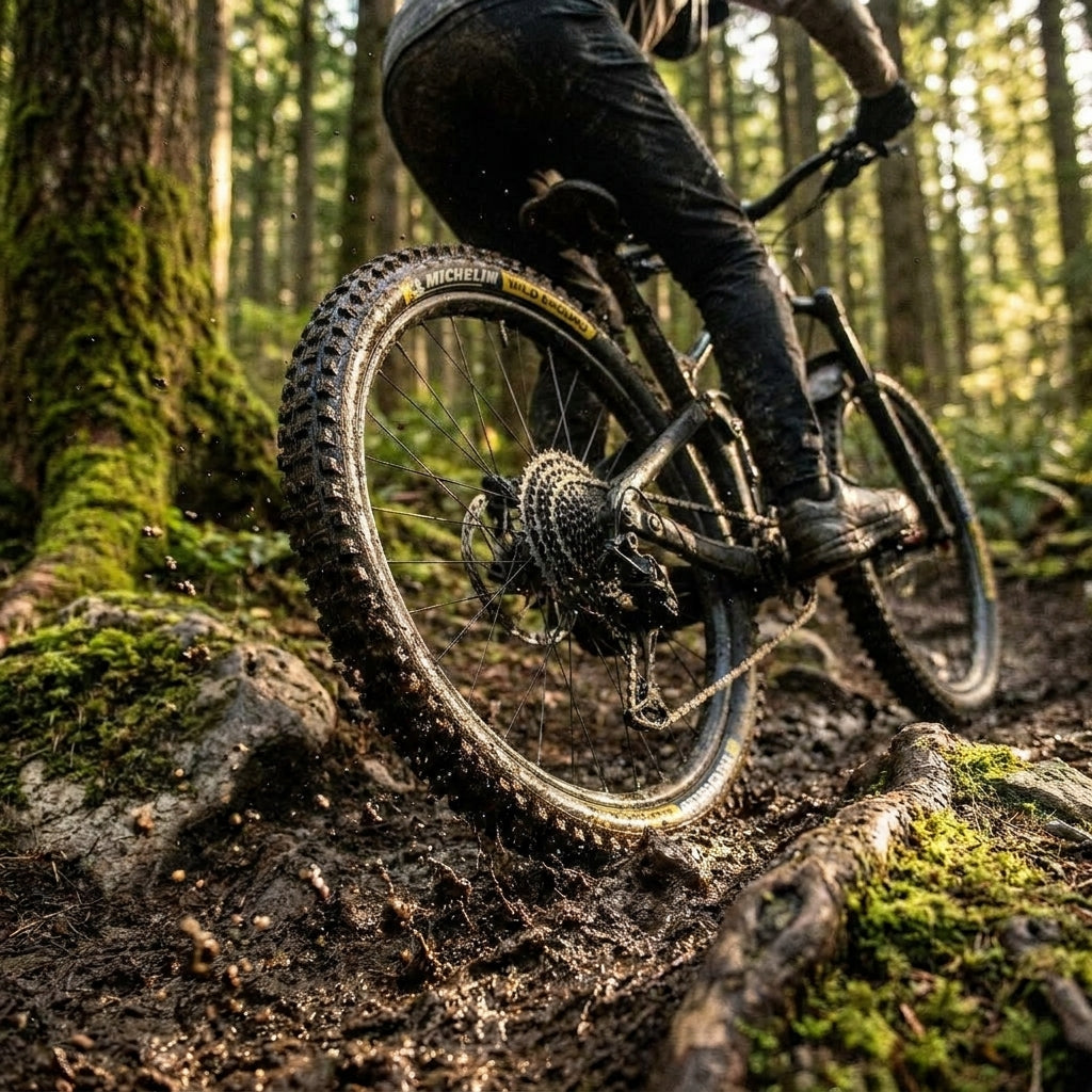Michelin Wild Enduro Faltreifen 63-622 Schwarz für maximalen Grip, Kontrolle und Pannenschutz auf Enduro und E-MTB Trails.