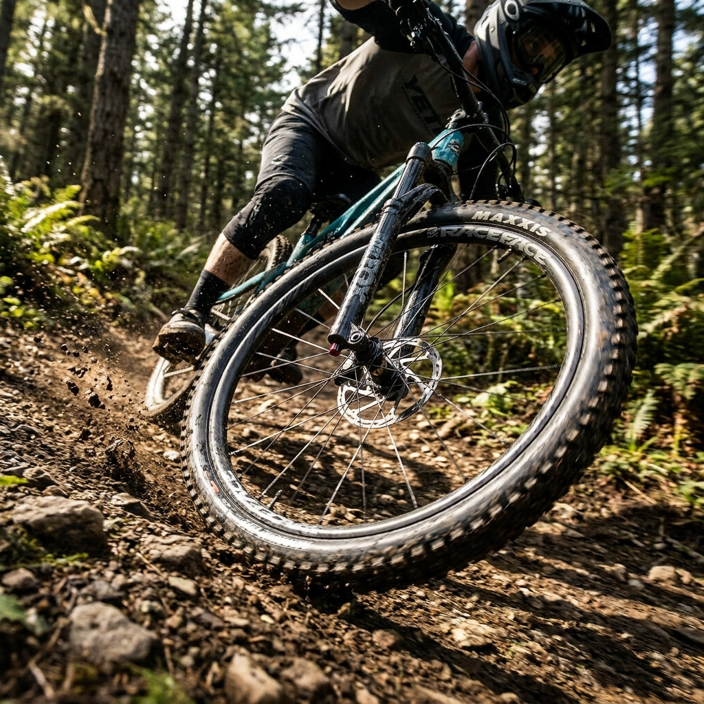 Race Face Era SL Carbon Laufrad VR, 29 Zoll, schwarz. Leichtes, robustes Enduro Mountainbike Vorderrad.