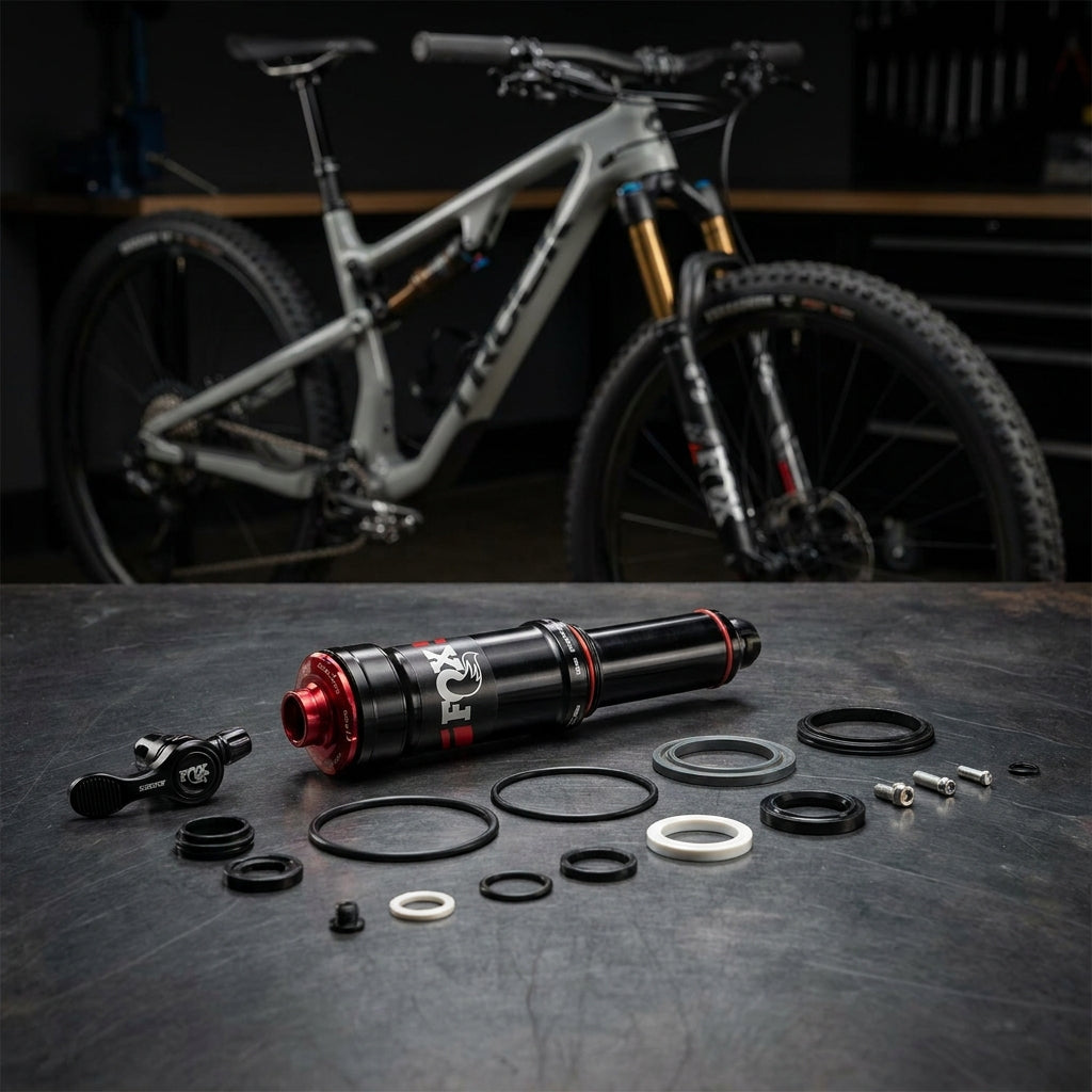 FOX Service Set 34 SC GRIP SL Push-Lock Remote Cart Assy. Federgabel-Wartung für Top-Performance und Kontrolle auf dem Trail.