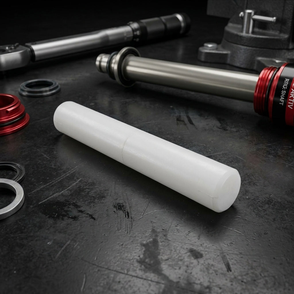 Rockshox Thru Shaft Bleed Plug 00.4318.012.007, weißer Kunststoffstopfen für Fahrradfederung Entlüftung.
