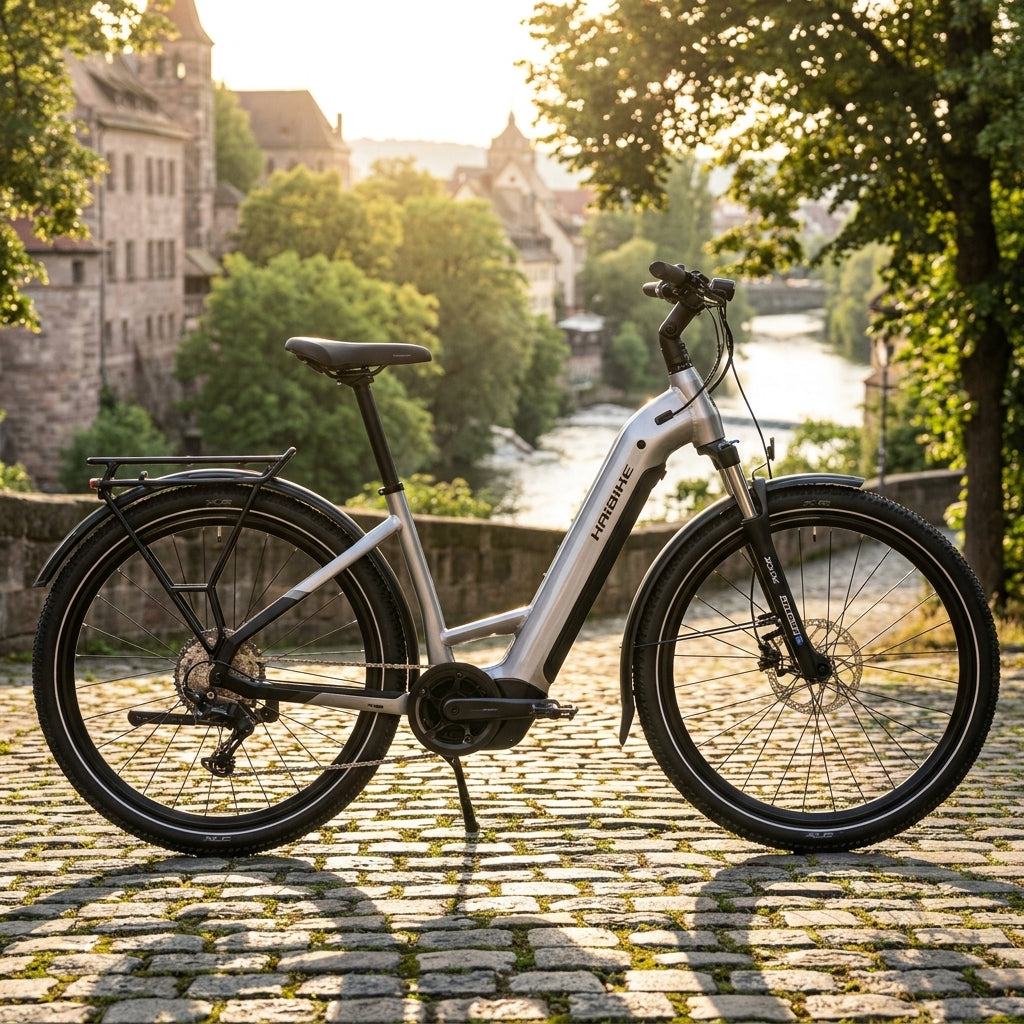 Haibike TREKKING 3 LOW E-Bike Tiefeinsteiger. fihrradteile.com. Komfortables Trekkingrad für Stadt und Tour.