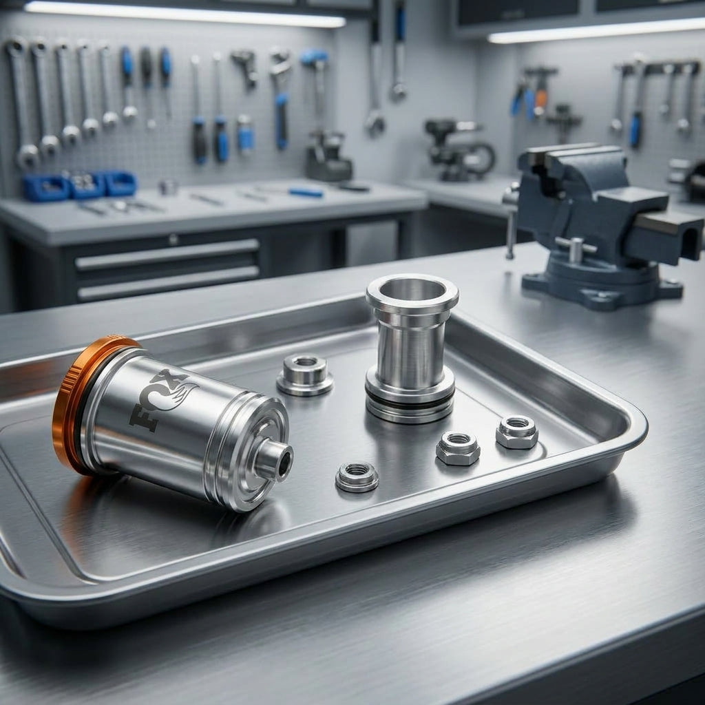 FOX Service Set Valving Assy DHX2/FX2 für präzise Rebound-Dämpfung und Fahrwerks-Performance. Hochwertige Federungskomponenten.