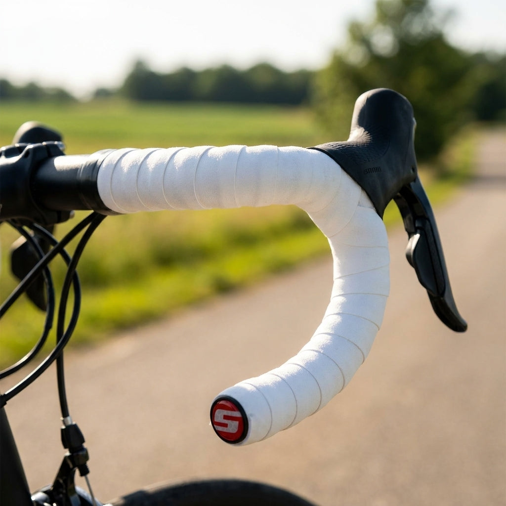 SRAM SuperSuede Rennrad Lenkerband, weiß. Rutschfester Griff, hoher Komfort und langlebig für Rennrad, Gravel und Cyclocross.