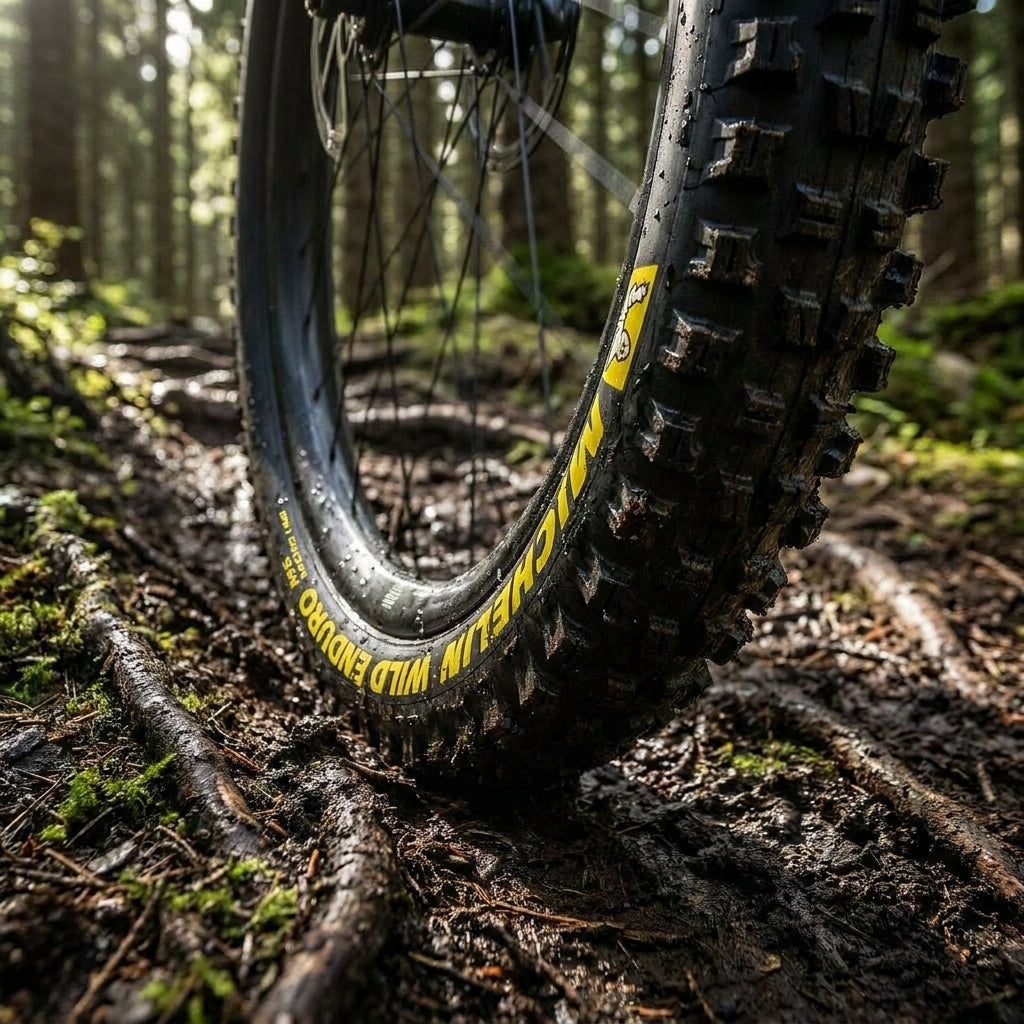 Michelin Wild Enduro MS Racing Line Faltreifen 61-584 Schwarz. Maximaler Grip für anspruchsvolle Enduro-Trails.