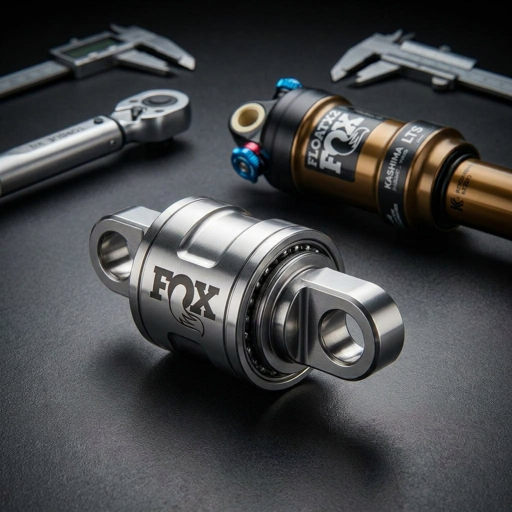 FOX Service Set Eyelet Assy (T) für FLOATX2 LTS Dämpfer. Präzise Wartung und Tuning für Mountainbike Fahrwerk.