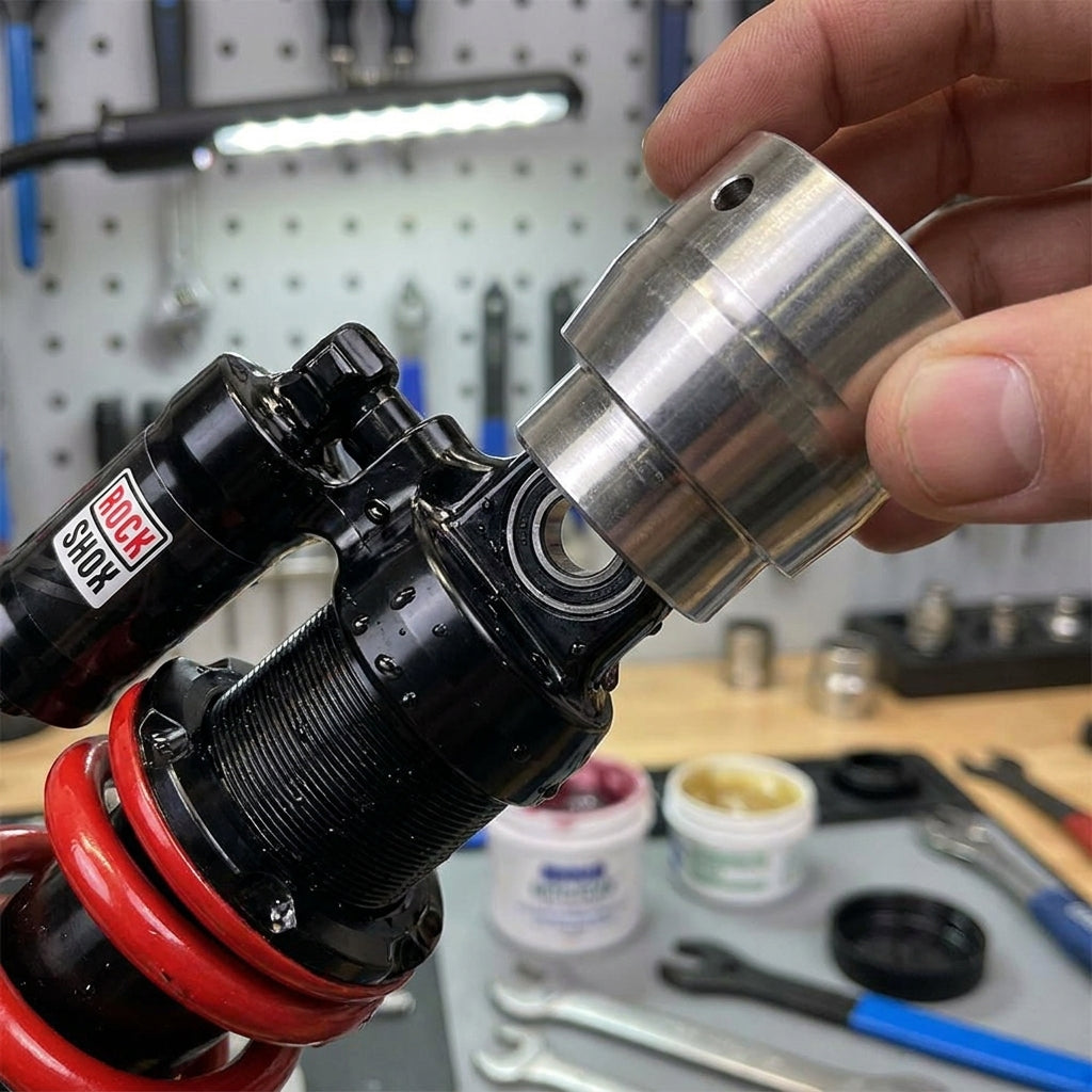 Rockshox Lageradapter Einsatzwerkzeug 8x30 26mm für Vivid C1 Super Deluxe Coil B1 Dämpferlager-Einbau.