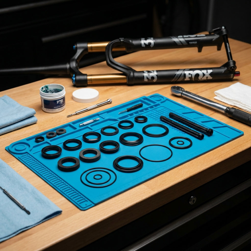 FOX Service Set 32 29in SC CSU für präzise Federgabel-Wartung. Optimale Performance für Ihre Mountainbike-Gabel.