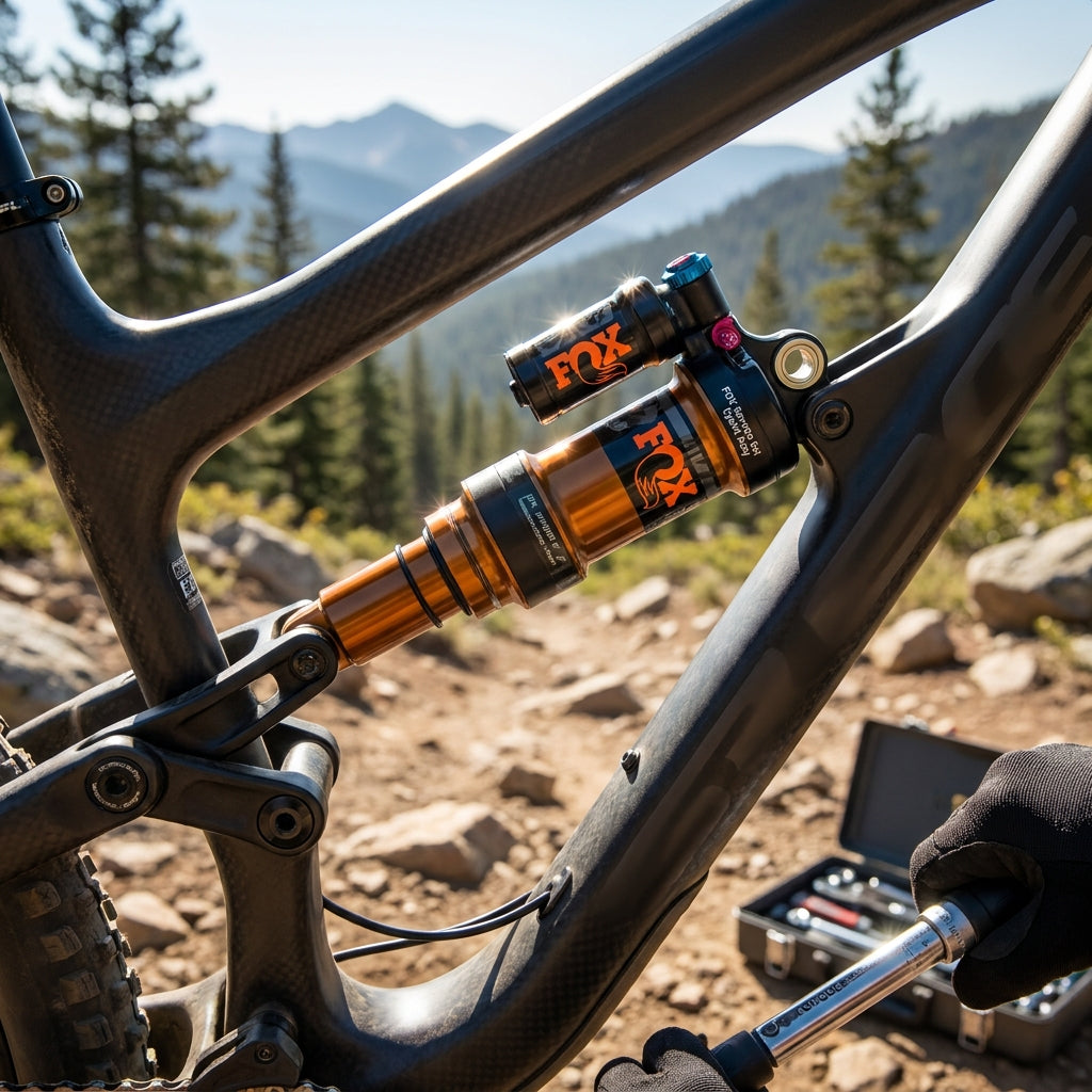 FOX Service Set Eyelet Assy für Trek Dämpfer: Präzise Wartung, optimale Performance für Mountainbikes auf dem Trail.