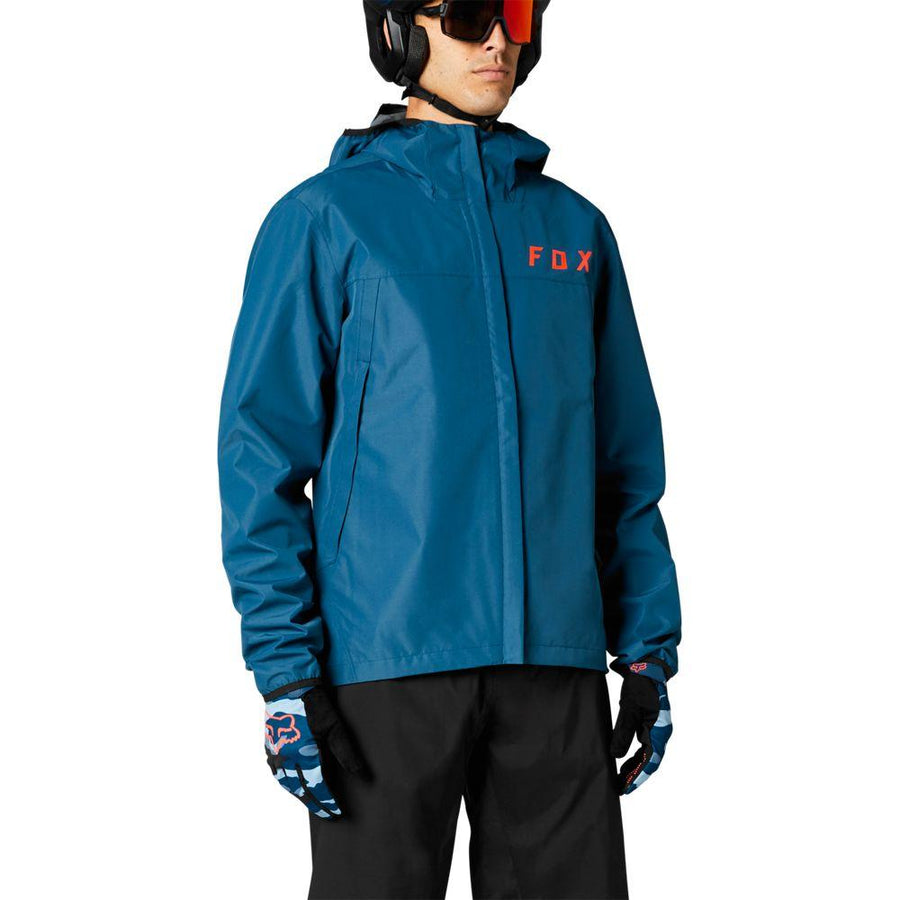 FOX RANGER 2.5L WATER JACKET Regen Jacke blue camouflage Größe XL