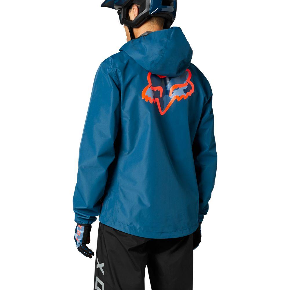 FOX RANGER 2.5L WATER JACKET Regen Jacke blue camouflage Größe XL