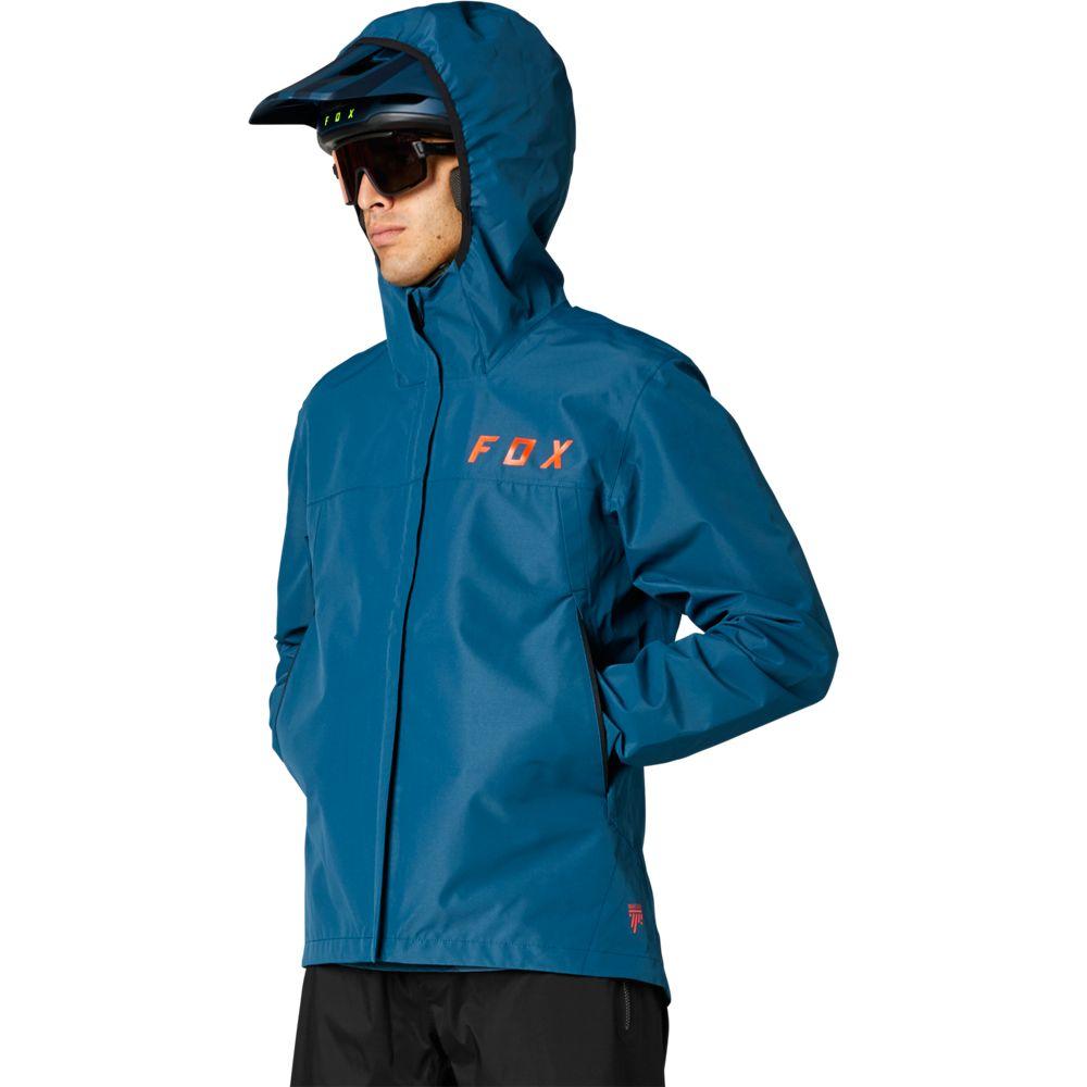 FOX RANGER 2.5L WATER JACKET Regen Jacke blue camouflage Größe XL