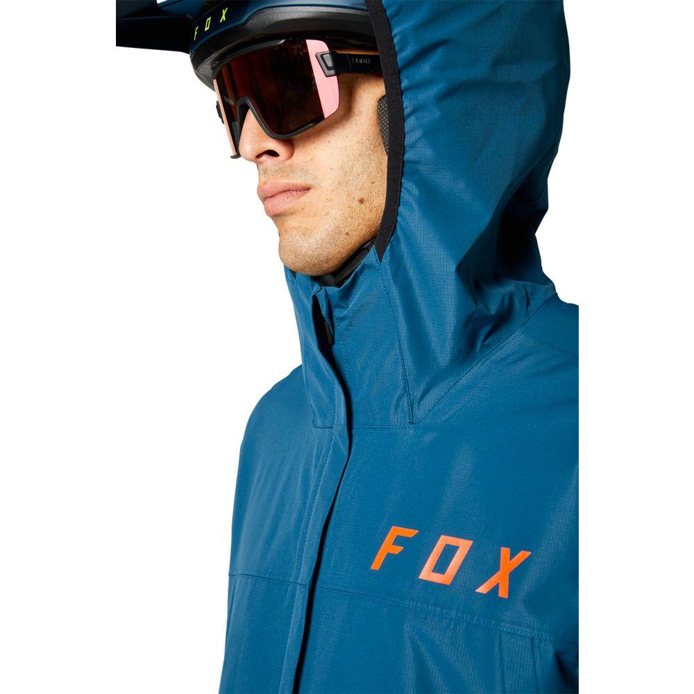 FOX RANGER 2.5L WATER JACKET Regen Jacke blue camouflage Größe XL