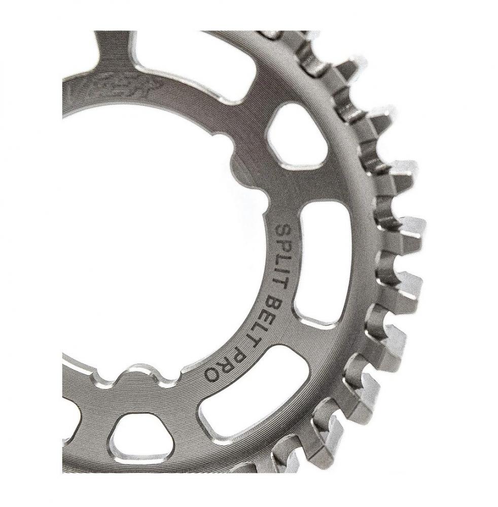Veer Split Belt Pro Hintere Riemenscheibe, Alfine-Nexus, 3-Spline, 30 Z., silver