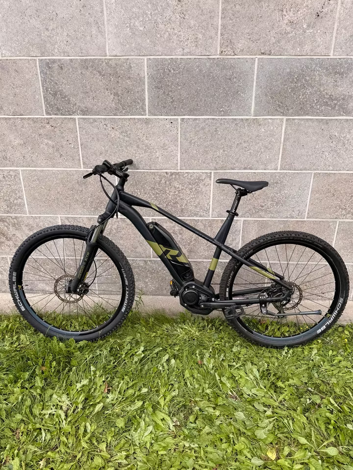 R RAYMON HardRay E 2.0 – E-Mountainbike Hardtail (Modelljahr 2022, Größe XL, black / armor matt)