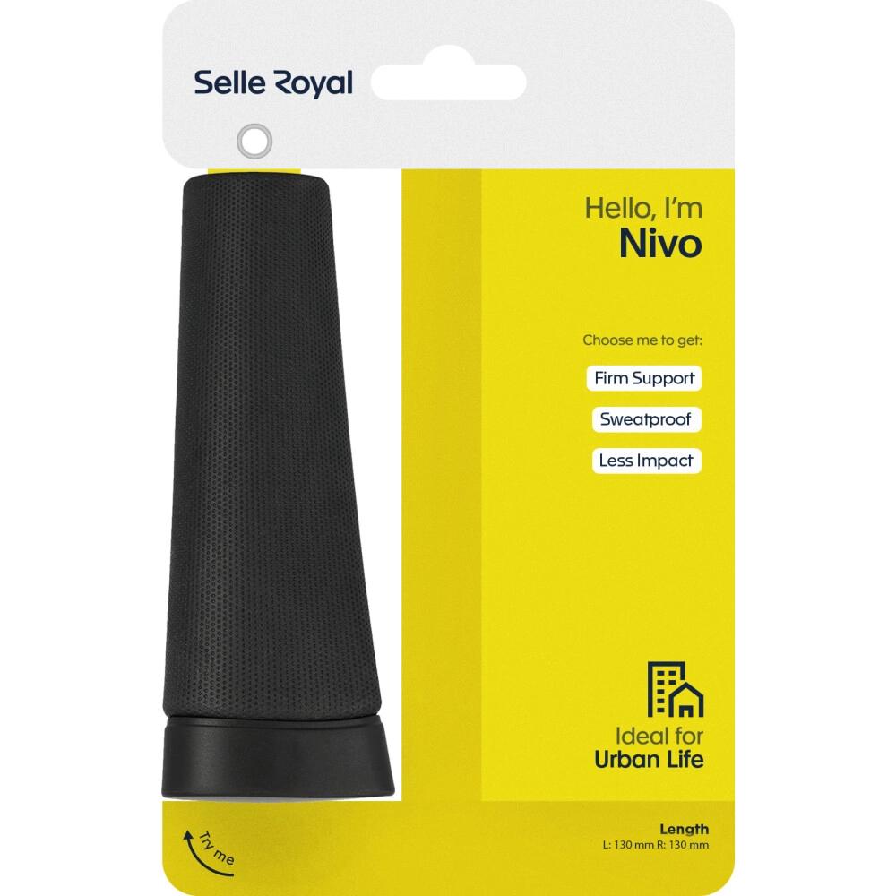 Selle Royal GRIP - Nivo Standardlänge - ergonomische City-Fahrradgriffe