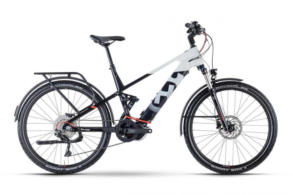 Husqvarna Cross Tourer CT6-FS 27.5"x52cm 10S Deore, 21 S-E8000-i500 white/black/red