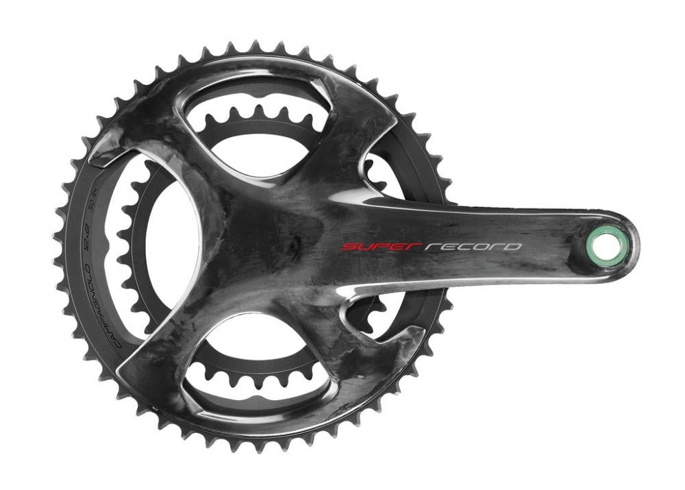Campagnolo Kurbelgarnitur Super Record 12-Fach Ultra-Torque TI FC19-SR12540 34-50 Zähne 175mm