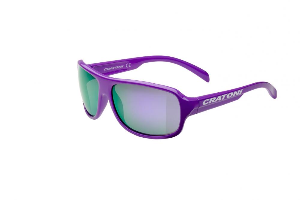 Cratoni Sportbrille  C-Ice Jr. Junior  purple glossy  Größe UNI