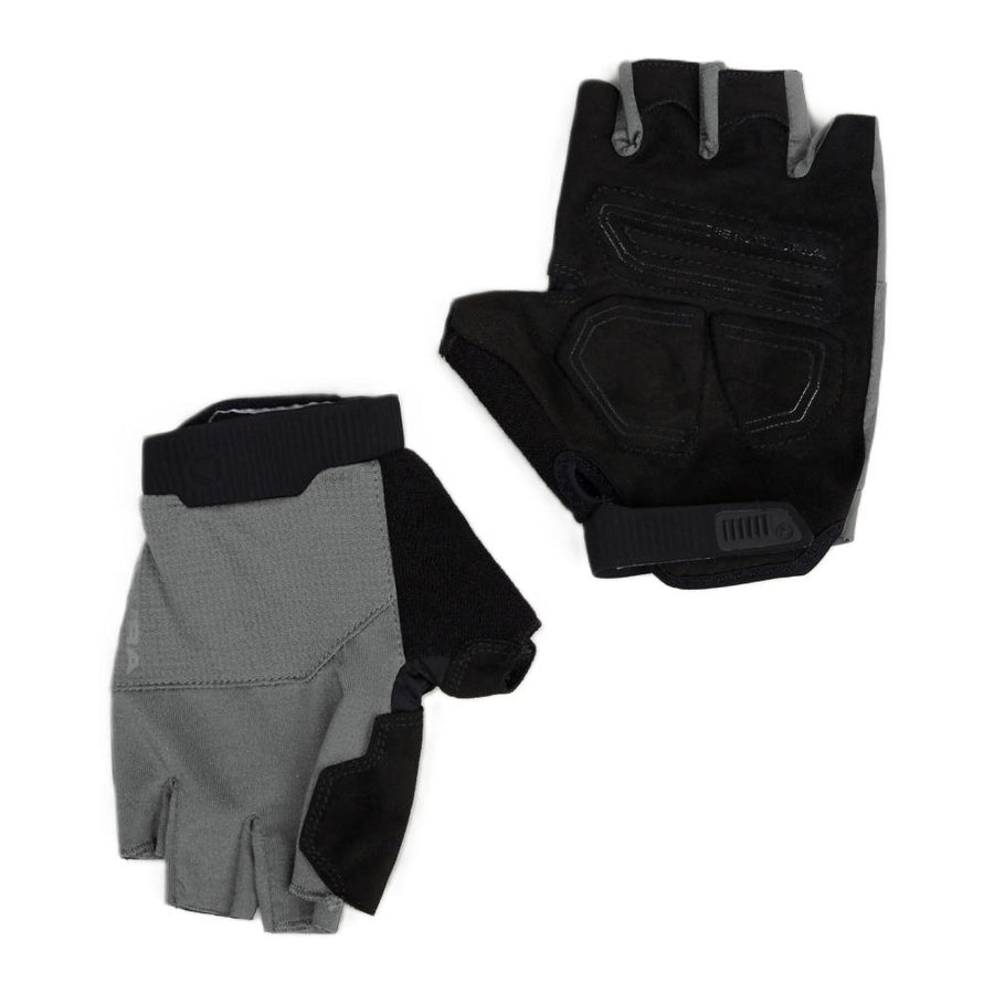 Endura Loop Mitt Radhandschuh XL, Grau - Kurzfingerhandschuh mit Gelpolster, atmungsaktiv, Klettverschluss, Silikonprint