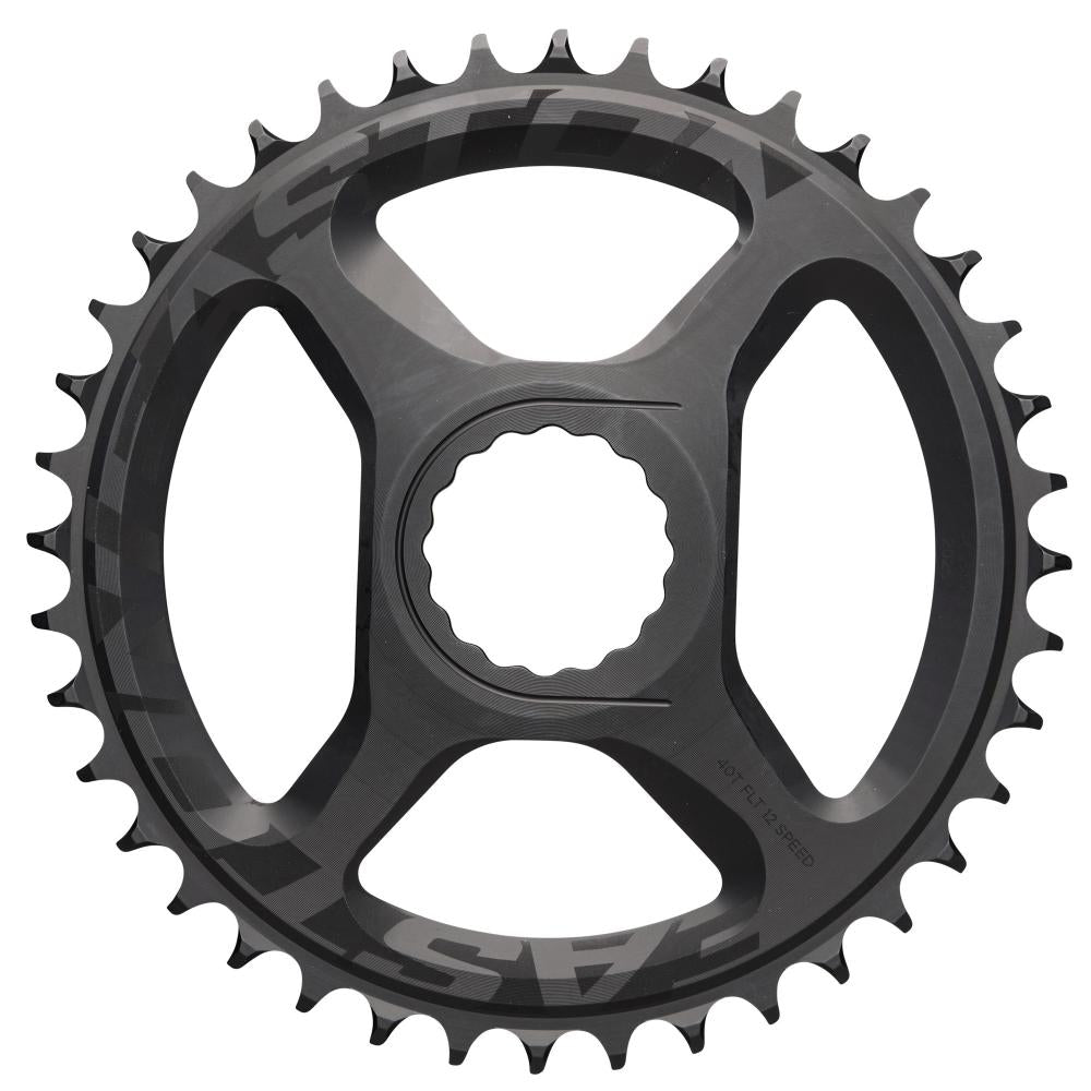 Easton Cinch Direct Mount Kettenblatt 40T Flattop schwarz - präziser Antrieb für Rennräder