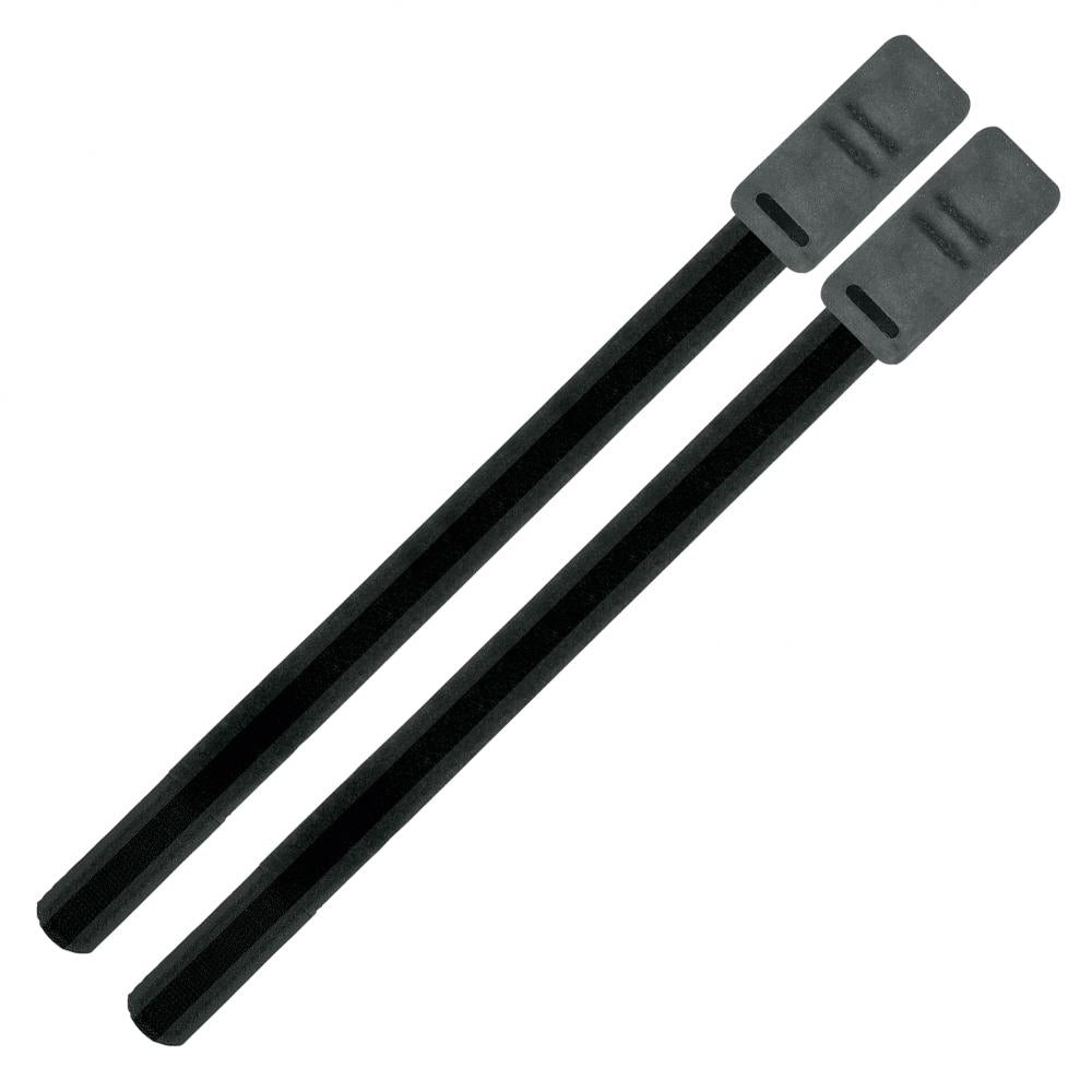 SKS Klettband Set (2 Stk.), 330 mm mit Gummilasche, schwarz, für Schutzbleche, witterungsbeständig, bis 500 Öffnungszyklen, ideal für VeloFlexx und Mudrocker