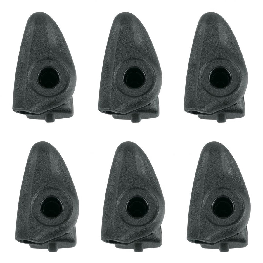 SKS Zeta 3 rechts 8344 Kunststoffklammer, 6-er Set, 360° drehbar, kompatibel mit Pegasus Premio Modellen