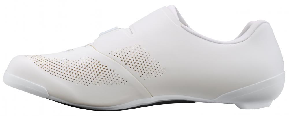 SHIMANO Fahrradschuhe RC703 Road SPD-SL 45 Weiß - leichte Rennrad-Performance