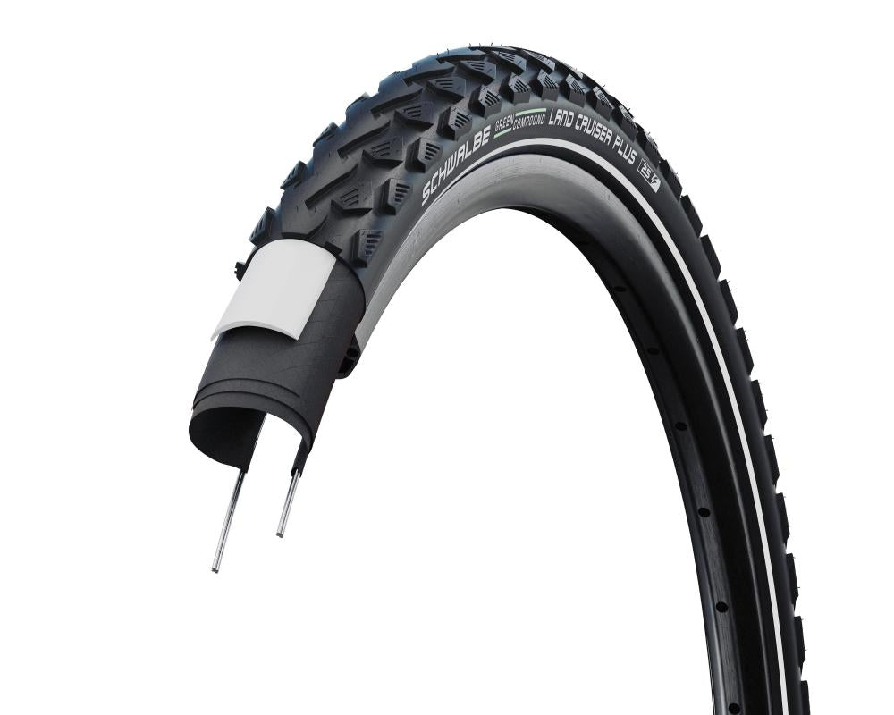 Schwalbe Reifen Land Cruiser Plus 28x1.60 Zoll  42-622 schwarz Reflex E-25 Draht