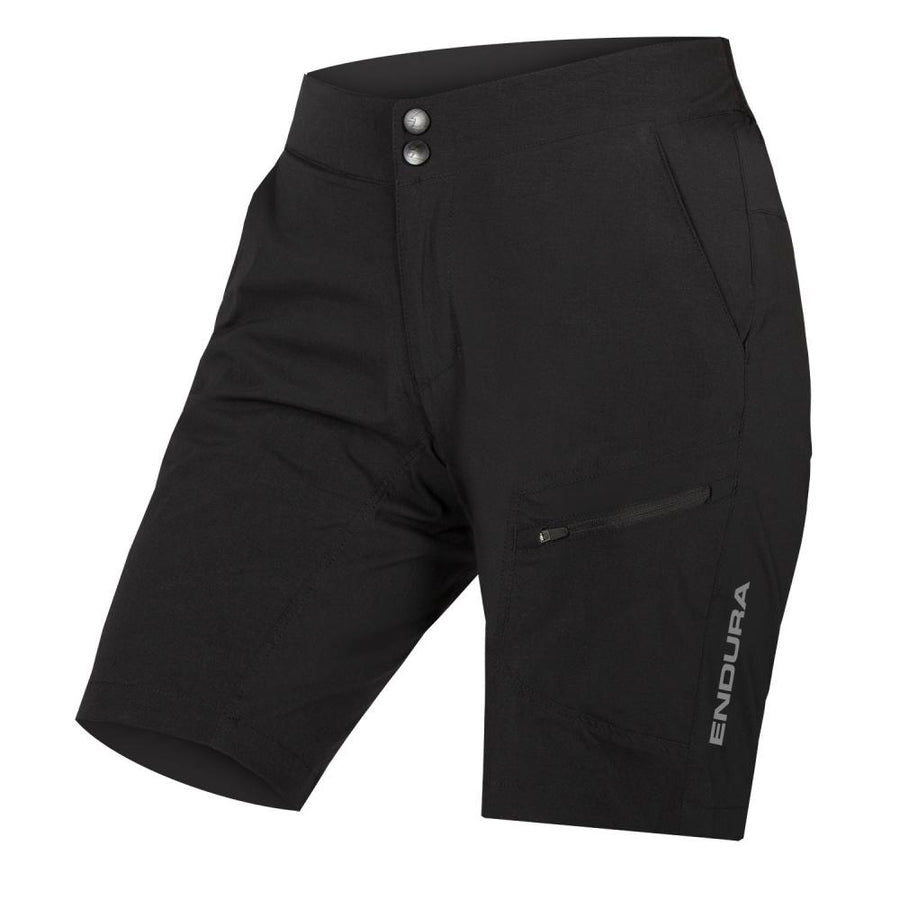Endura Damen Hummvee Lite Shorts mit Innenhose schwarz Größe XS