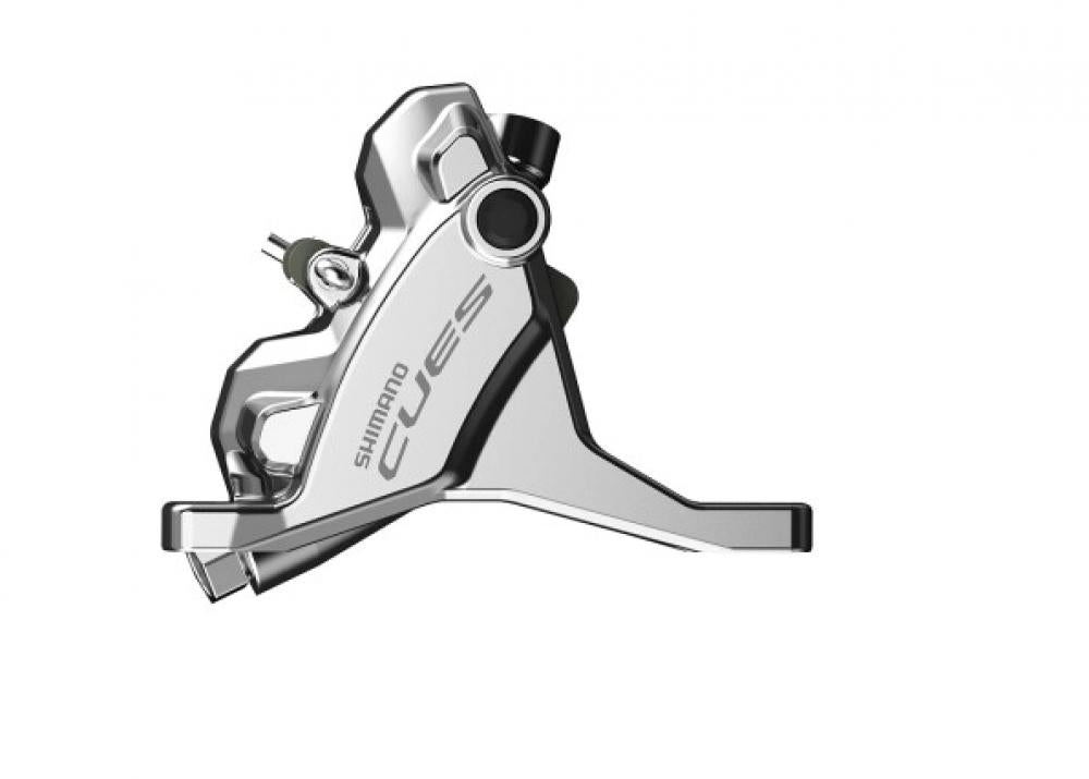 SHIMANO Bremssattel CUES BR-U6030 VR, silver, Postmount silver - kraftvolle, gut dosierbare Bremsleistung