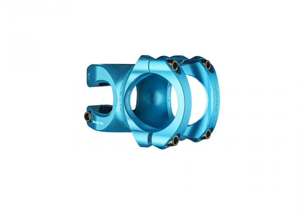 Race Face Turbine R Vorbau, 35.0mm, 50mm, türkis - stabiler MTB-Vorbau für aggressive Trails