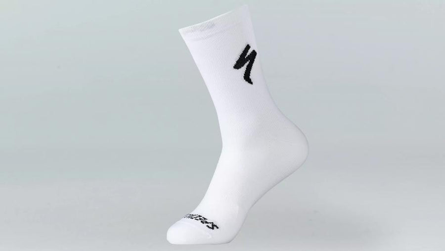 SOFT AIR TALL LOGO SOCK WHT/BLK XL - Socken - Bekleidung