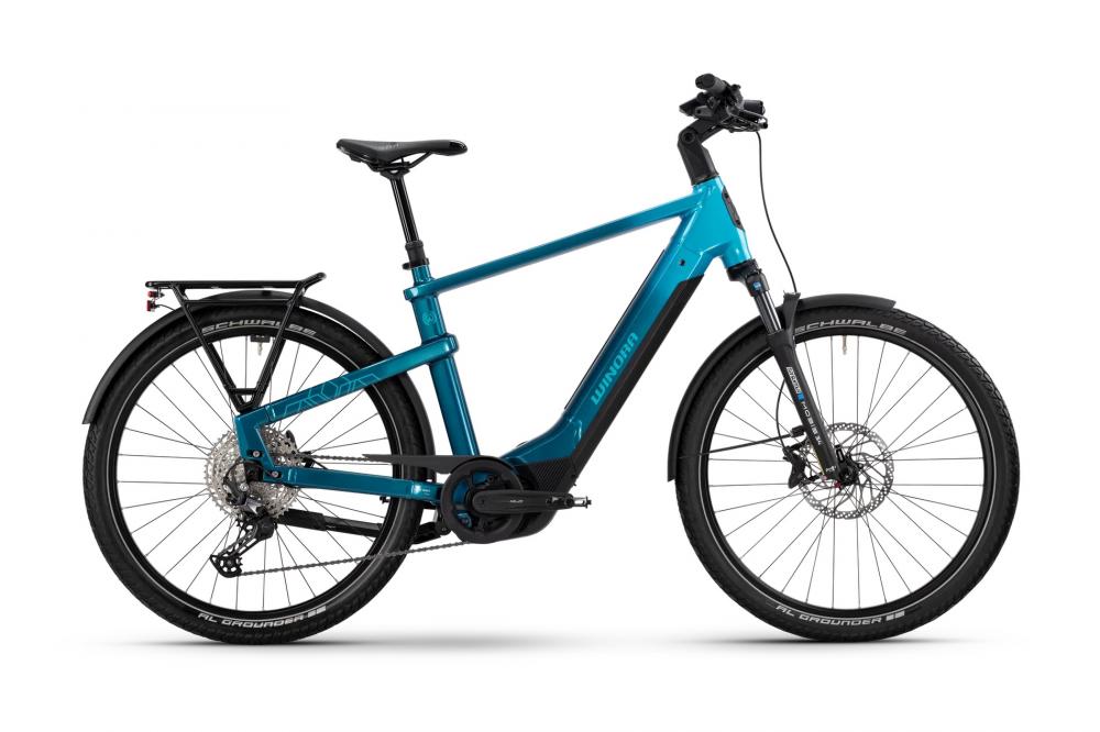 YAKUN X12 HIGH i800Wh 12-G Deore 25 WIN BCXK GL_blue/aqua Rh L - E-City Bike