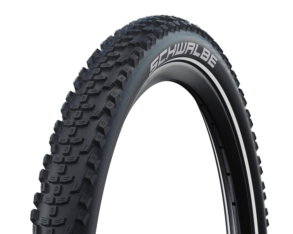 Schwalbe Smart Sam 20x1.85 Zoll E-Bike Faltreifen schwarz Reflex mit Stollenprofil.