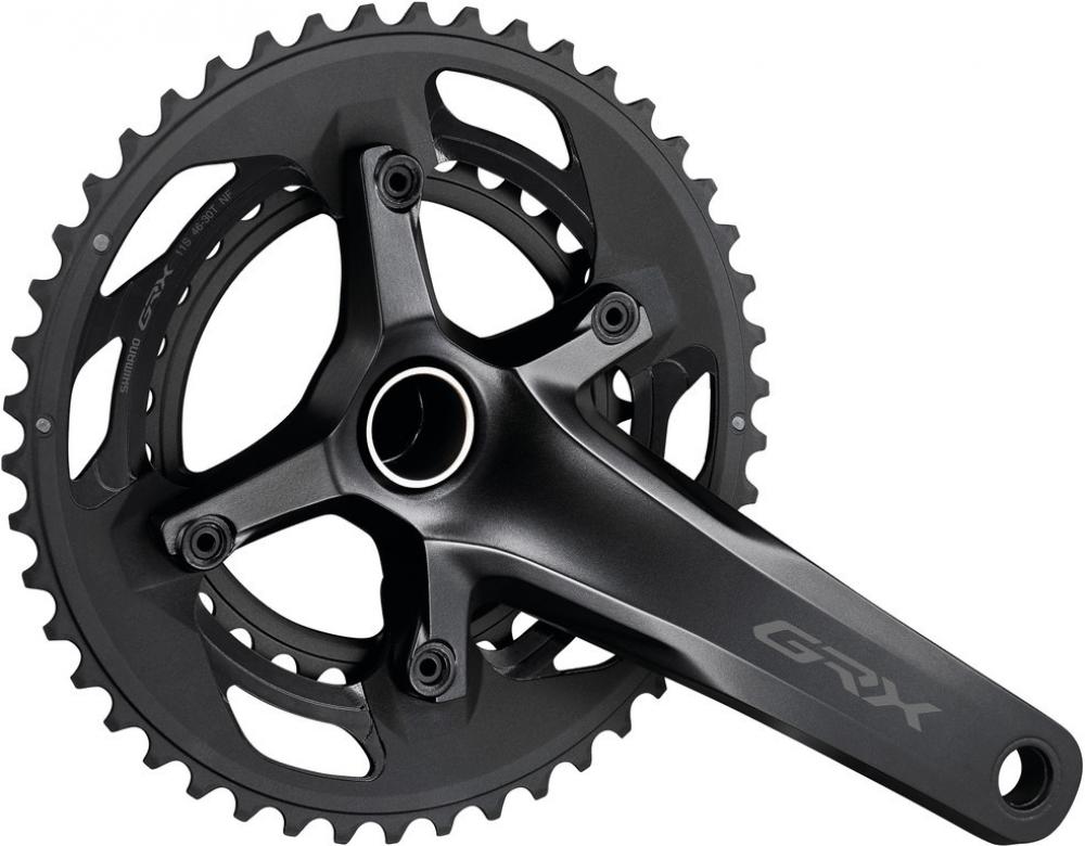 SHIMANO Kurbelgarnitur GRX FC-RX600-11 Kurbelgarnitur - 600-11, 11-fach, 170 mm, 46-30 Zähne, 30 Zähne