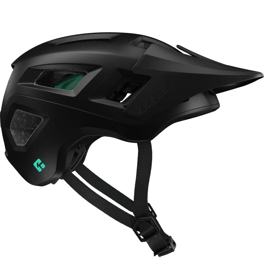 LAZER Helm Coyote KinetiCore MTB Matte Black L (58-61 cm) - maximaler Trail-Schutz