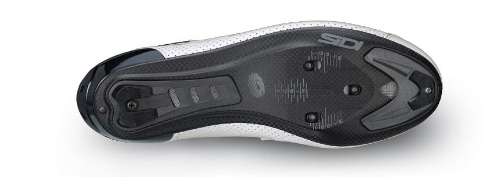Sidi ROAD Tri-Sixty white 43 Weiß - Triathlon-Rennradschuh mit C-BOOST Carbonsohle