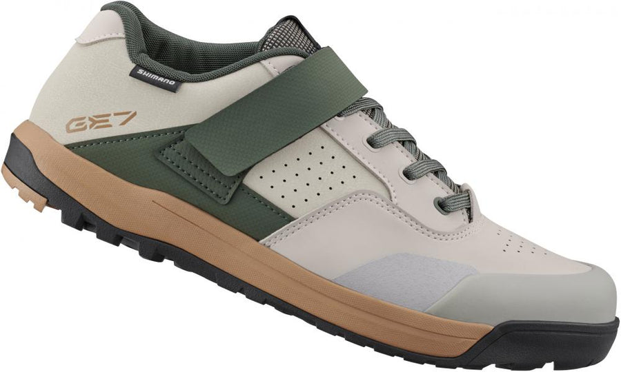 SHIMANO Fahrradschuhe GE700 MTB SPD Herren/Damen Typ Fahrradschuhe Größe 40, Grau