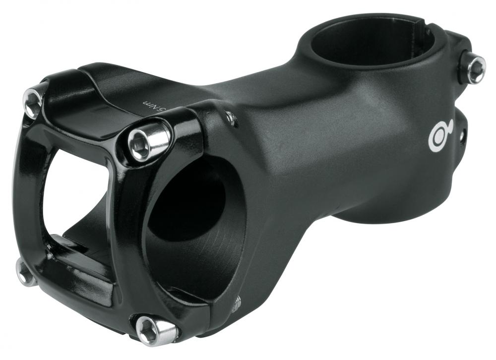 MonkeyLink AS-ML2 Vorbau 80 mm, schwarz, Aluminium, 7° Winkel, 31,8 mm Lenkerklemmung, 1 1/8" Ahead, kompatibel mit MonkeyLink Frontleuchten
