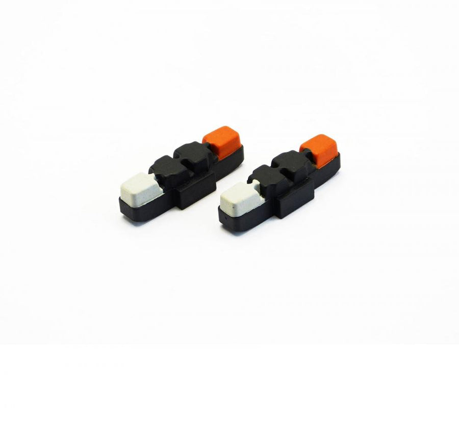 NG Sports 4Season Bremsschuhe für Magura HS33, schwarz-orange-grau.