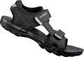 SHIMANO Fahrradschuhe SD500 - SPD MTB Sandalen, Herren/Damen, Größe 46, Schwarz