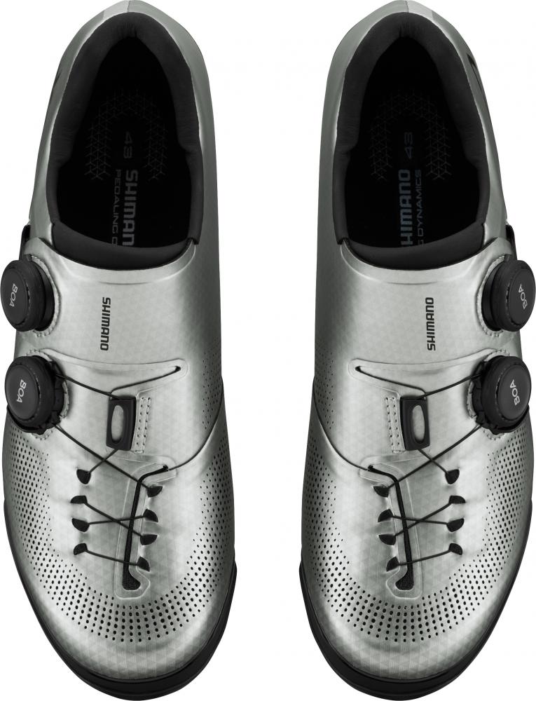 SHIMANO Fahrradschuhe XC703 Herren/Damen MTB SPD Fahrradschuhe Größe 41 Silber