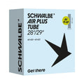 Schwalbe Air Plus Schlauch AV19 für 28/29 Zoll E-Bikes und Cargo-Bikes, robuster Fahrradschlauch 40/62-622.