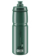 ELITE Trinkflasche JET GREEN dunkelgrün weißes Logo 750ml Biokunststoff