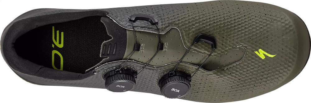 Specialized TORCH 3.0 RD Schuh 44 OAK GREEN/MOSS GREEN/LIMESTONE - leistungsstarker Rennradschuh