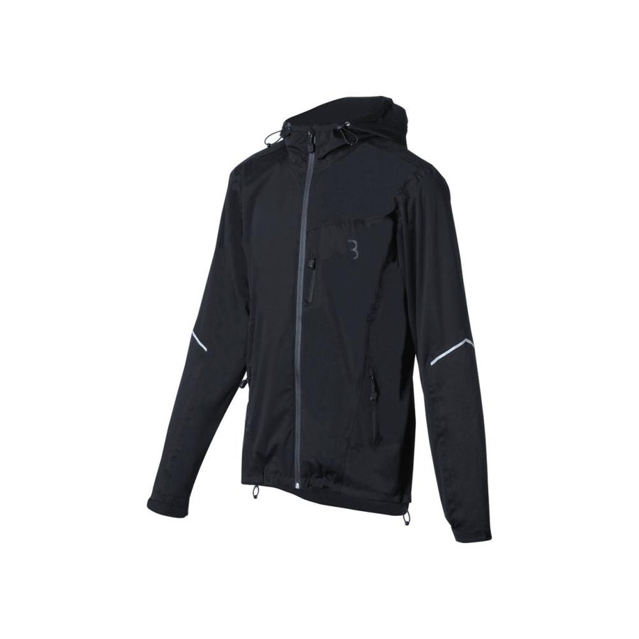BBB Cycling Regenjacke DeltaShield BBW-268 schwarz XXXL - wasserdichter, atmungsaktiver Wetterschutz