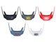 100% Altec 2019 V1 replacement visor nos black - Ersatz-Visier für Altec Helme vor 2020