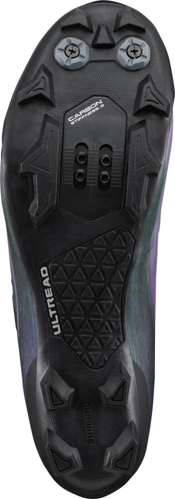SHIMANO Fahrradschuhe XC703 Herren/Damen MTB SPD Größe 47 Lila Fahrradschuhe - XC-Einsatz mit BOA System
